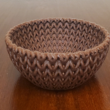 Wicker Bowl